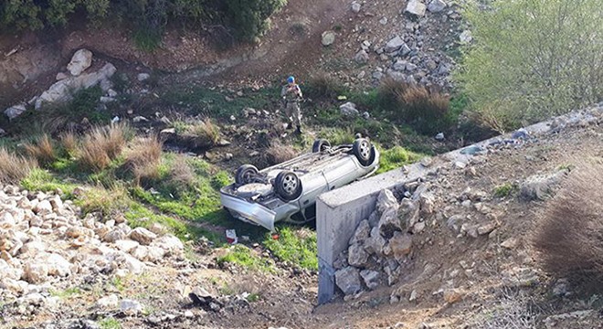 Isparta da kaza: 1 yaralı