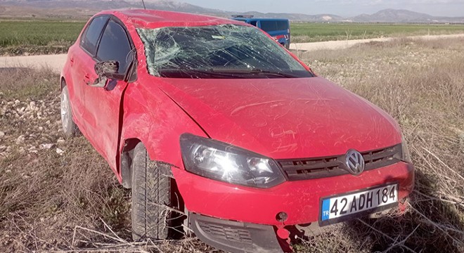 Isparta da kaza: 2 yaralı