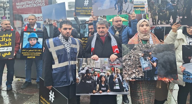 İsrail'in saldırılarında ölen 112 gazeteci anıldı