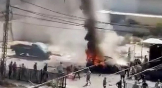 İsrail den Lübnan da İHA lı saldırı: 2 ölü, 1 yaralı