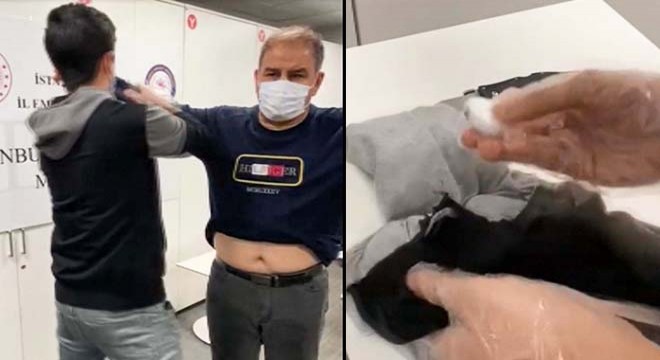 İstanbul Havalimanı'nda İranlı yolcunun tişörtünden kokain çıktı