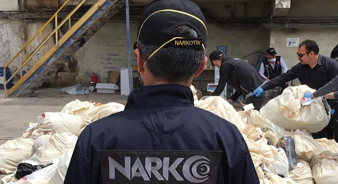 İstanbul'da 10 ton uyuşturucu imha edildi