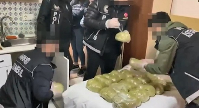 İstanbul'da 14 ilçede uyuşturucu operasyonu