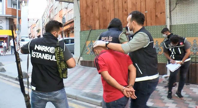 İstanbul'da 6 ilçede uyuşturucu operasyonu