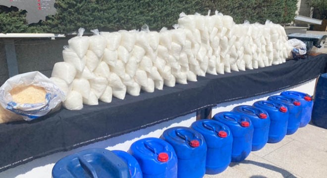 İstanbul'da 849 kilo uyuşturucu ele geçirildi