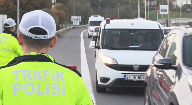 İstanbul'da çakar denetimi