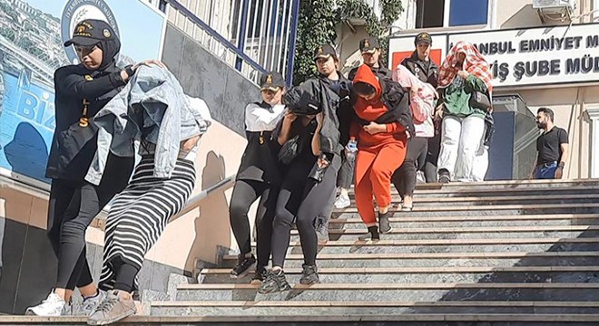 İstanbul'da fuhuş operasyonu: 12 gözaltı
