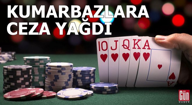 İstanbul'da kumarbazlara ceza yağdı