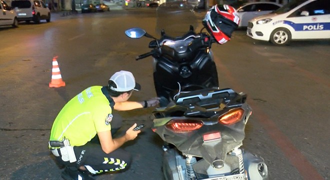 İstanbul'da motosiklet sürücülerine denetim
