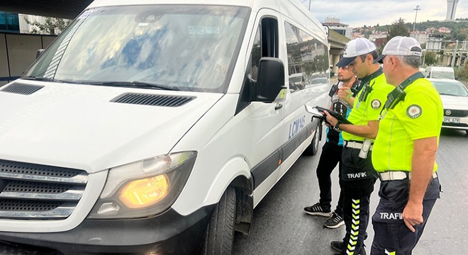 İstanbul'da okul servislerine denetim