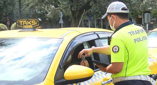 İstanbul'da taksicilere denetim