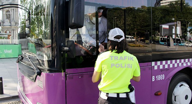 İstanbul'da toplu taşıma araçlarında koronavirüs denetimi