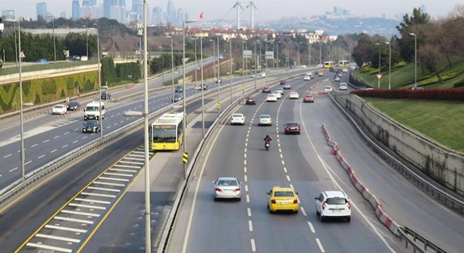 İstanbul'da trafik yoğunluğu yüzde 13'lere düştü