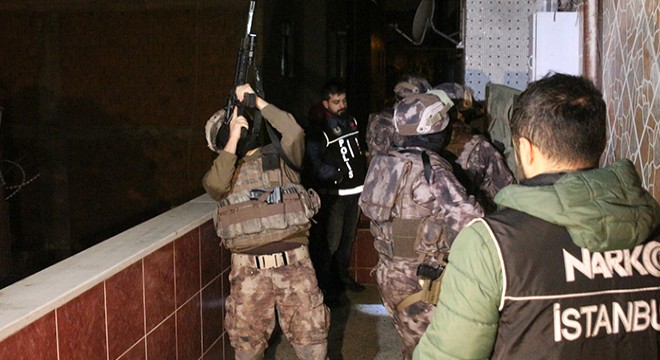 İstanbul'da uyuşturucu operasyonu