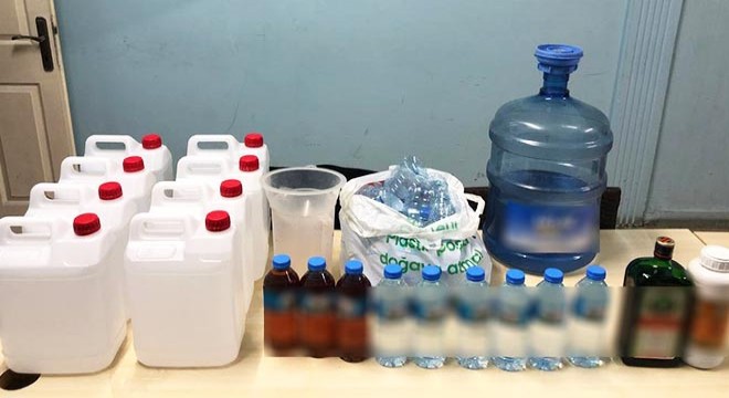 İstanbul genelinde sahte içki operasyonu; 17 gözaltı