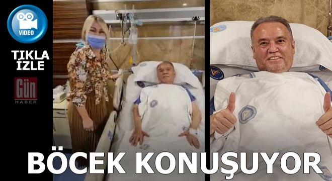 İşte Muhittin Böcek'ten ilk görüntüler... VİDEO...