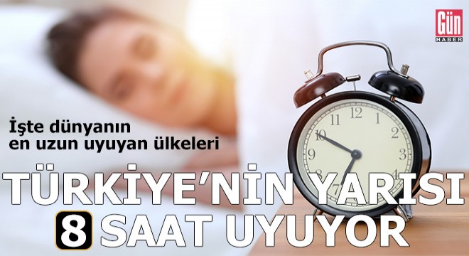 İşte dünyanın en uzun uyuyan ülkeleri