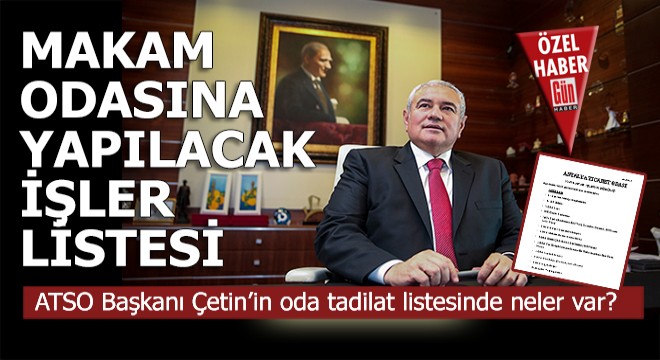 İşte o tadilat listesi