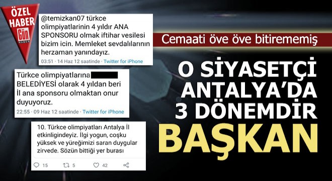 İşte olay tweetler