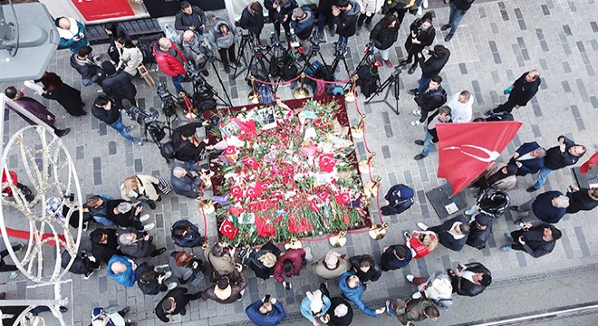 İstiklal Caddesi havadan görüntülendi