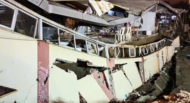 İstinat duvarı çöktü, enkaz altında olduğu sanılan kişi arandı