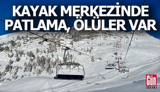 İsviçre'de kayak merkezinde patlama