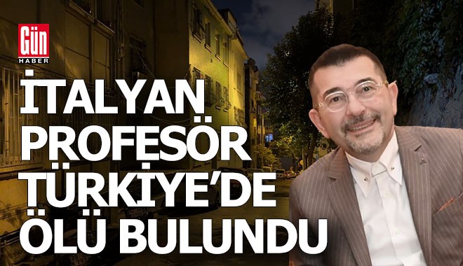 İtalyan profesör Türkiye'deki evinde ölü bulundu