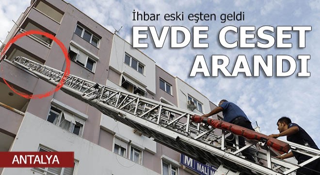 İtfaiye ve polis ceset aradı