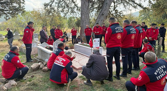 İtfaiyeciler mesai arkadaşlarını andı