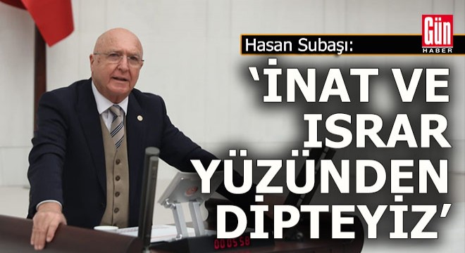 İyi Parti Antalya Milletvekili Subaşı, 'Paramız pul oldu'