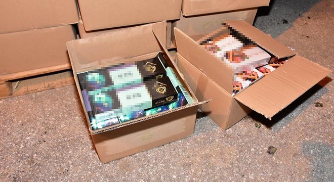 İzmir'de 4 milyon lira değerinde 10 ton kaçak tütün ele geçirildi