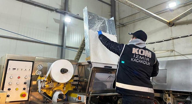 İzmir'de 50 milyon liralık 'kaçak sigara' operasyonu