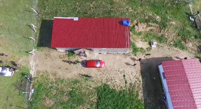 İzmir'de drone destekli uyuşturucu operasyonu