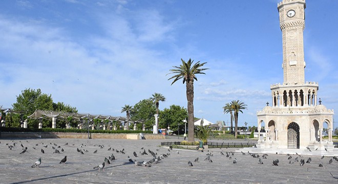 İzmir, kısıtlamanın 2'nci gününe de sessiz uyandı