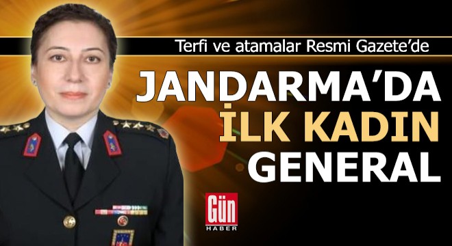 Jandarma Genel Komutanlığı'ndaki terfi ve atamalar Resmi Gazete’de