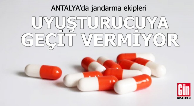 Jandarma ekipleri uyuşturucuya geçit vermiyor