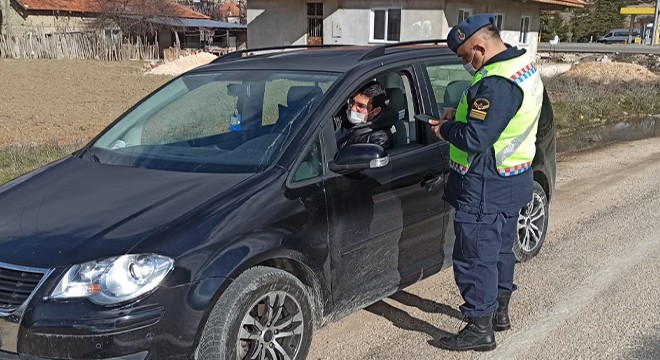 Jandarma denetimlerini sıklaştırdı