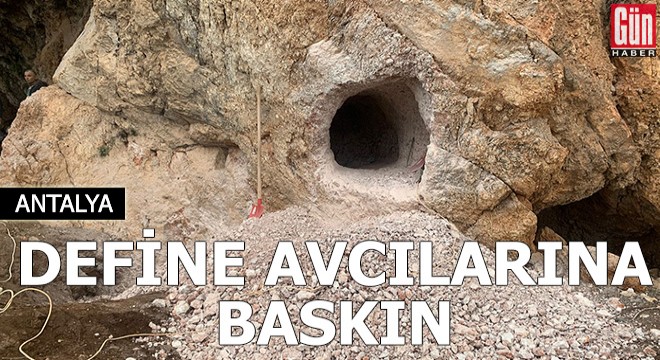 Jandarmadan define avcılarına baskın