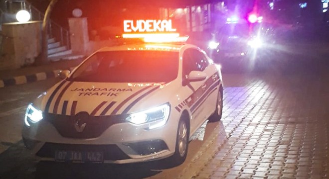 Jandarmadan gece mesaisi