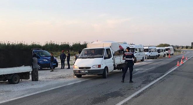 Jandarmadan trafik denetimi