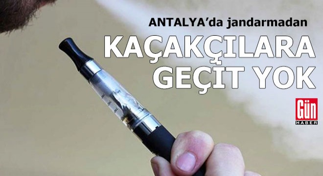 Jandarmadan kaçakçılara geçit yok