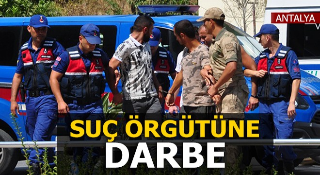 Jandarmadan suç örgütüne darbe