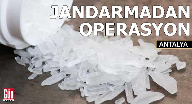 Jandarmadan uyuşturucu operasyonu