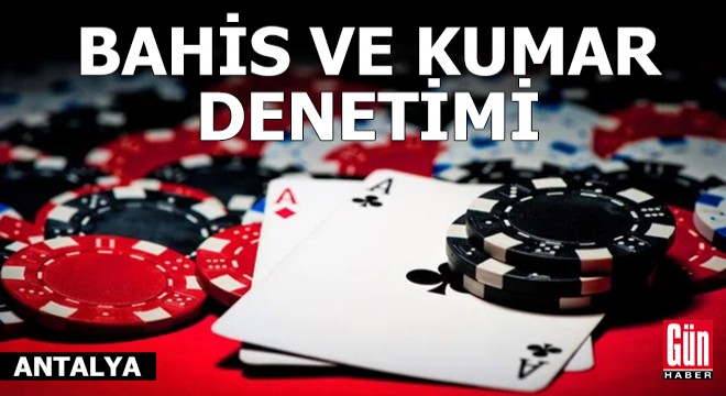 Jandarmadan yasadışı bahis ve kumar denetimi