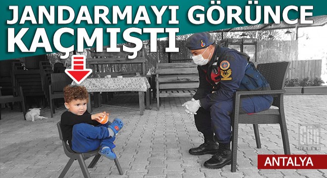 Jandarmayı kapıda görünce kaçmıştı