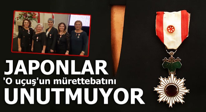 Japonlar 'O uçuş'un mürettebatını unutmuyor