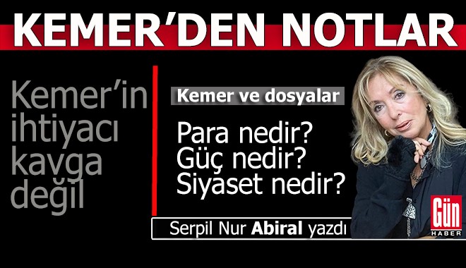 KEMER'DEN NOTLAR...