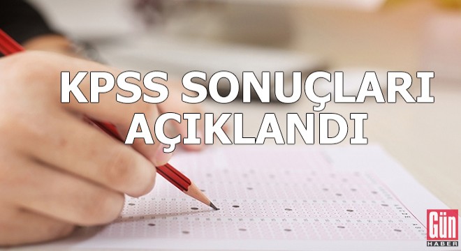 KPSS sonuçları açıklandı