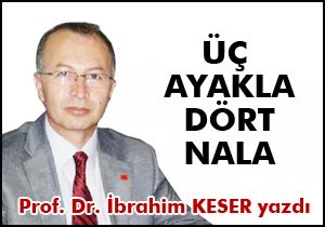 Üç ayakla dört nala