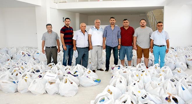 KUTBO'dan gıda yardımı